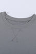 Crew Neck Colorblock Tee